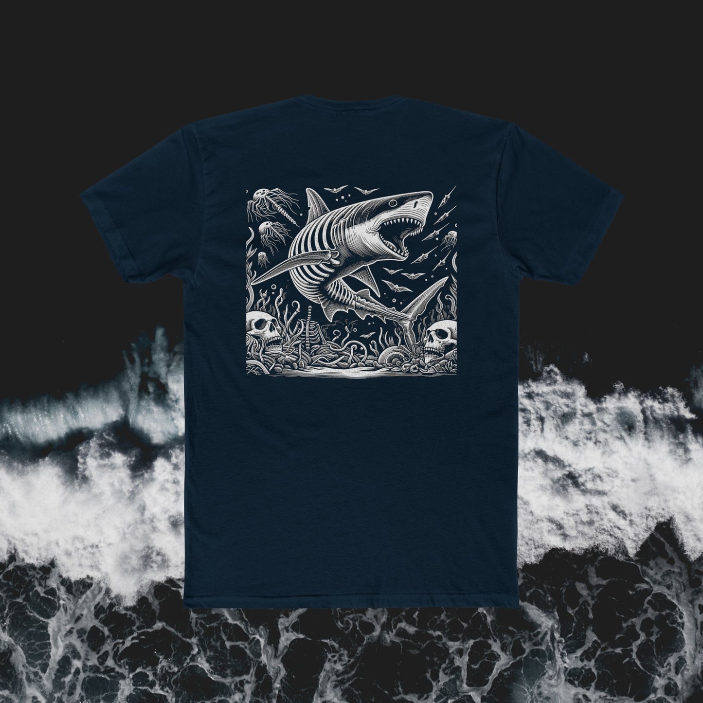 Skelly Shark Shirt